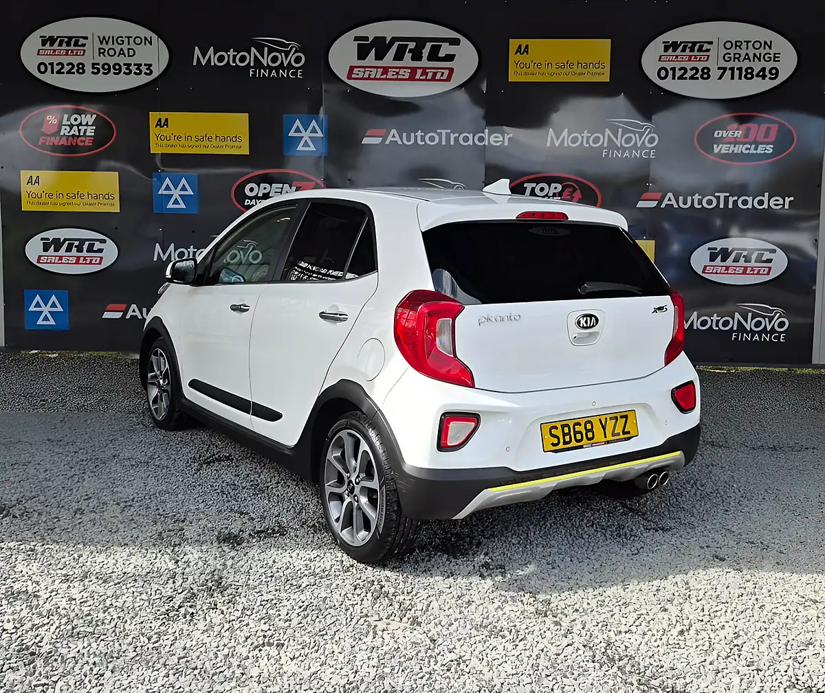 Used 2019 Kia Picanto X Line S White - Interior and Exterior details 2
