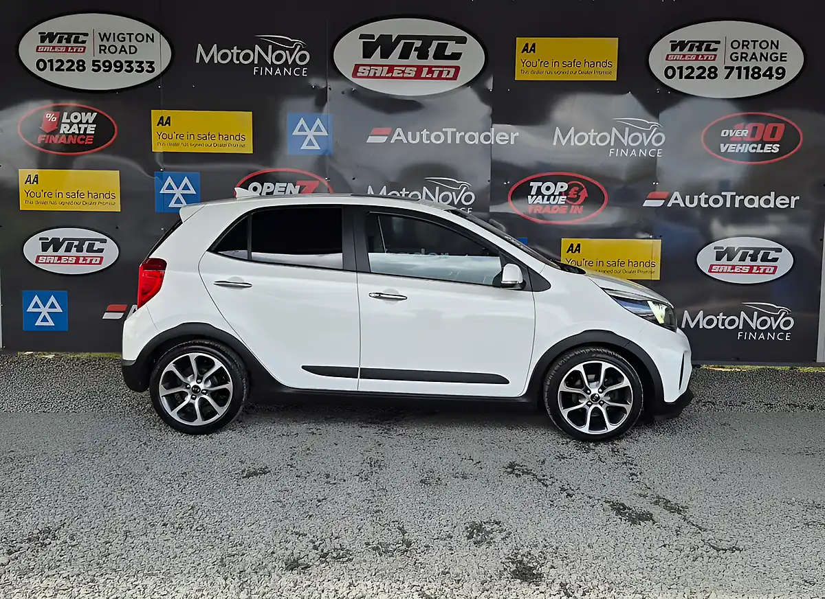 Used 2019 Kia Picanto X Line S White - Interior and Exterior details 5