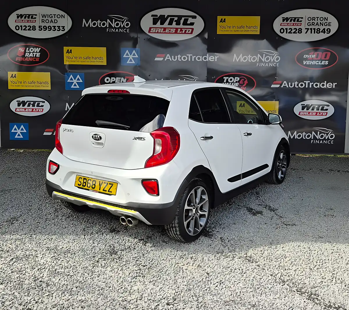 Used 2019 Kia Picanto X Line S White - Interior and Exterior details 6