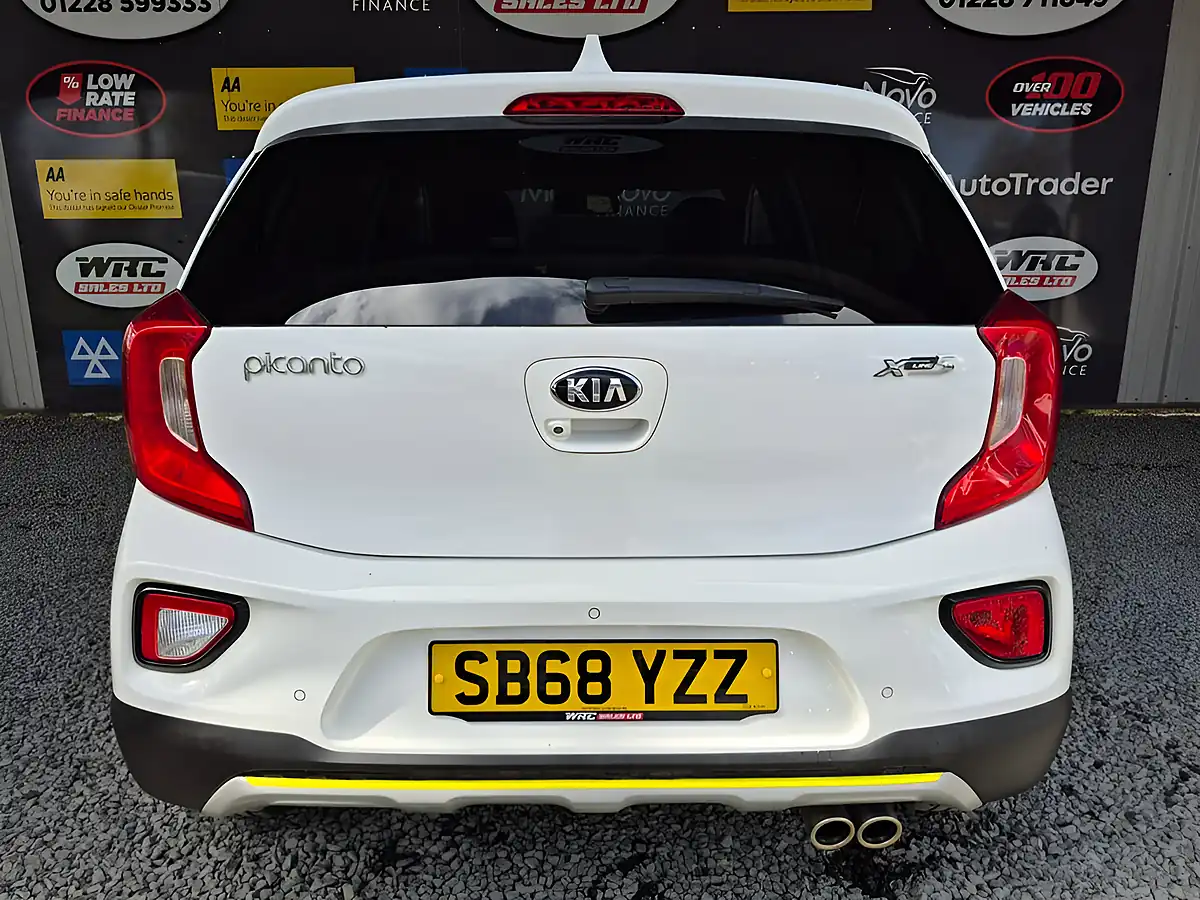 Used 2019 Kia Picanto X Line S White - Interior and Exterior details 8