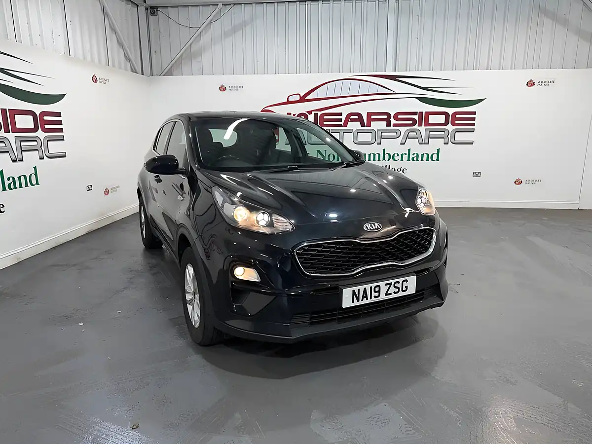 Used 2019 Kia Sportage 1 Black - Front View