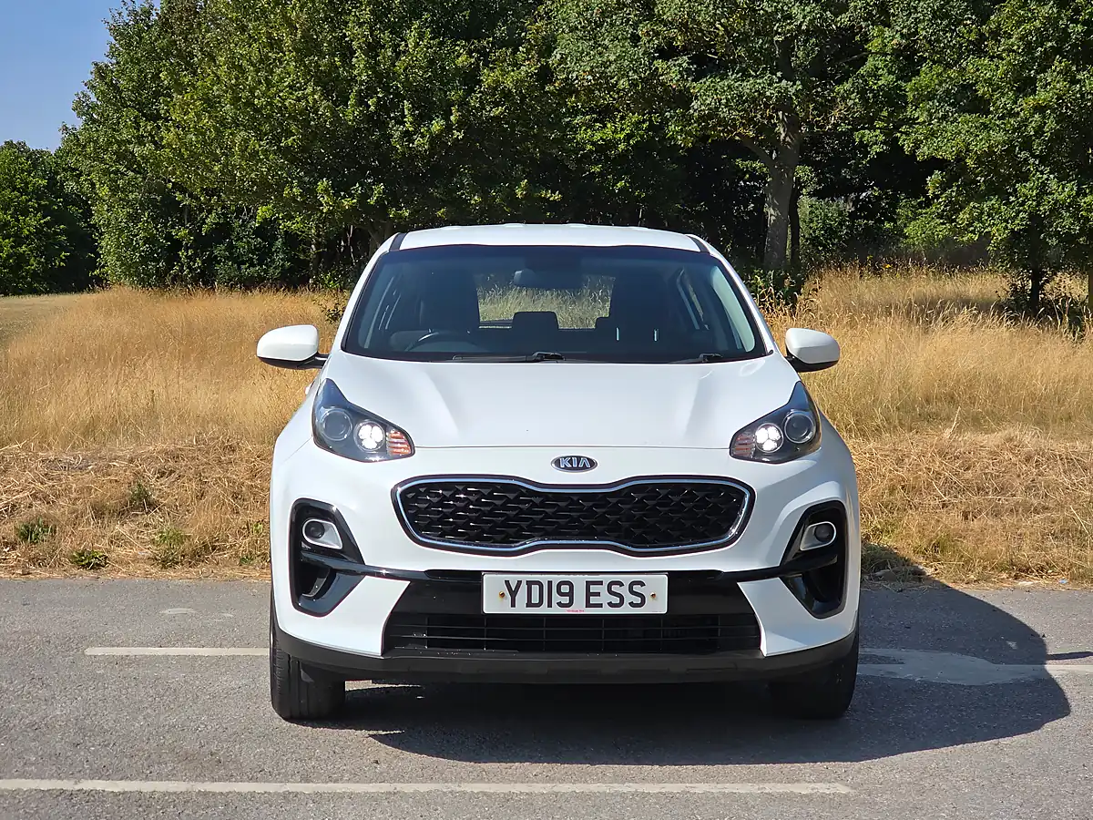 Used 2019 Kia Sportage 1 White - Interior and Exterior details 2
