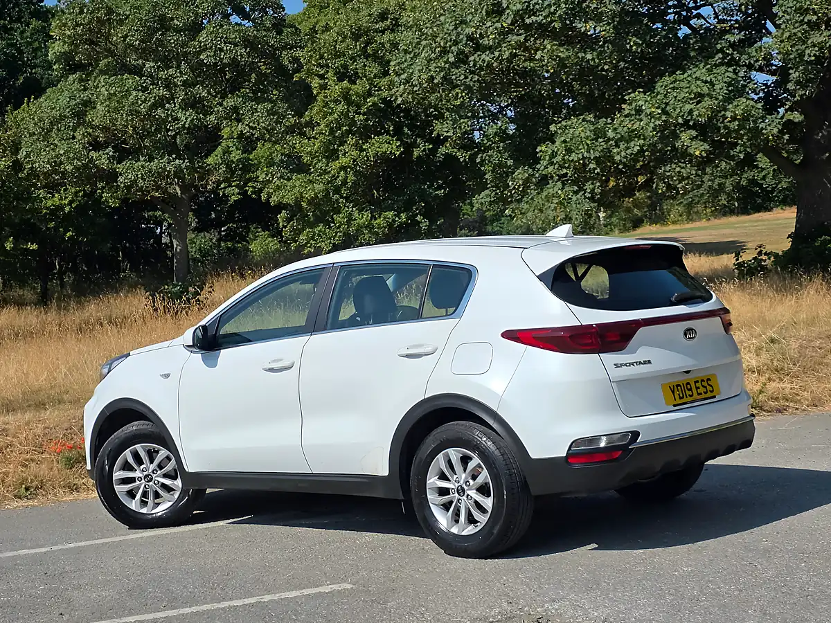 Used 2019 Kia Sportage 1 White - Interior and Exterior details 5