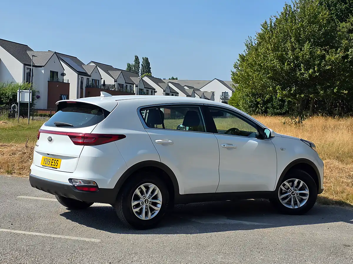 Used 2019 Kia Sportage 1 White - Interior and Exterior details 7