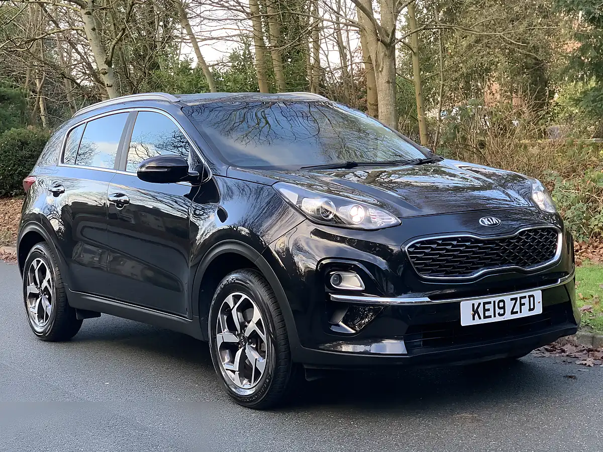 Used 2019 Kia Sportage 2 Black - Front View