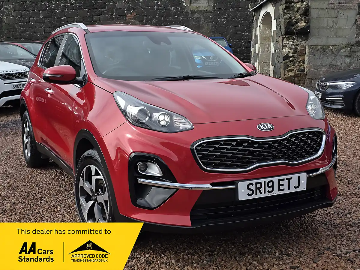 Used 2019 Kia Sportage 2 Red - Front View