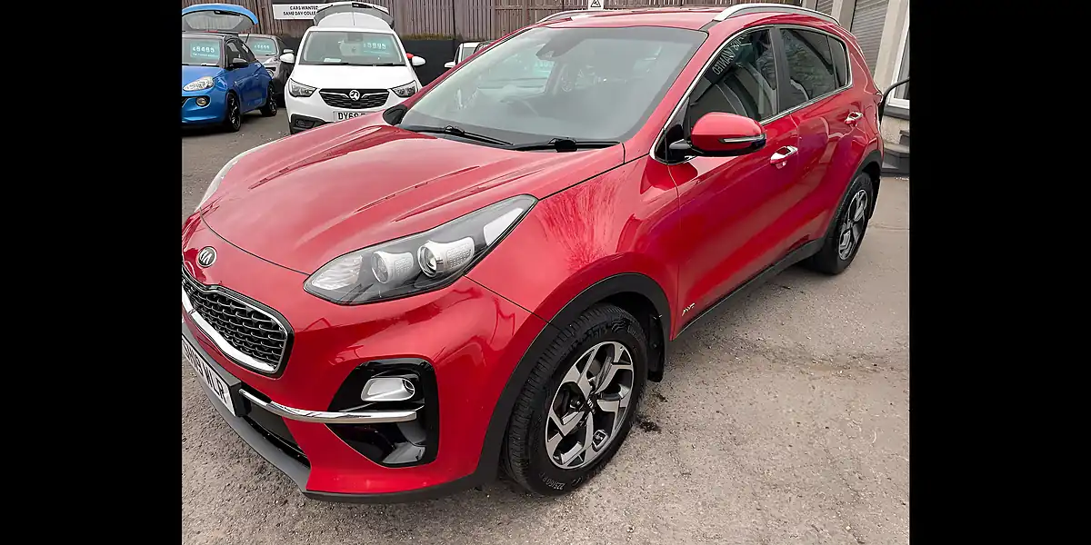 Used 2019 Kia Sportage 2 Red - Interior and Exterior details 8