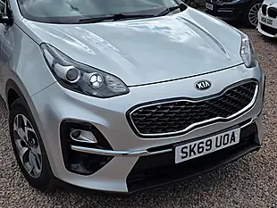 Used 2019 Kia Sportage 2 Silver Frost Metallic - Interior and Exterior details 2