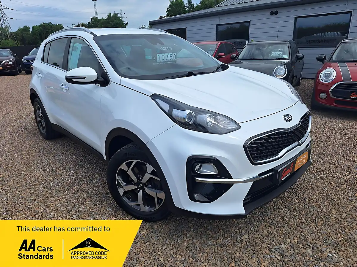 Used 2019 Kia Sportage 2 White - Front View