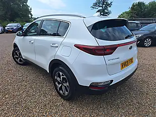 Used 2019 Kia Sportage 2 White - Interior and Exterior details 7