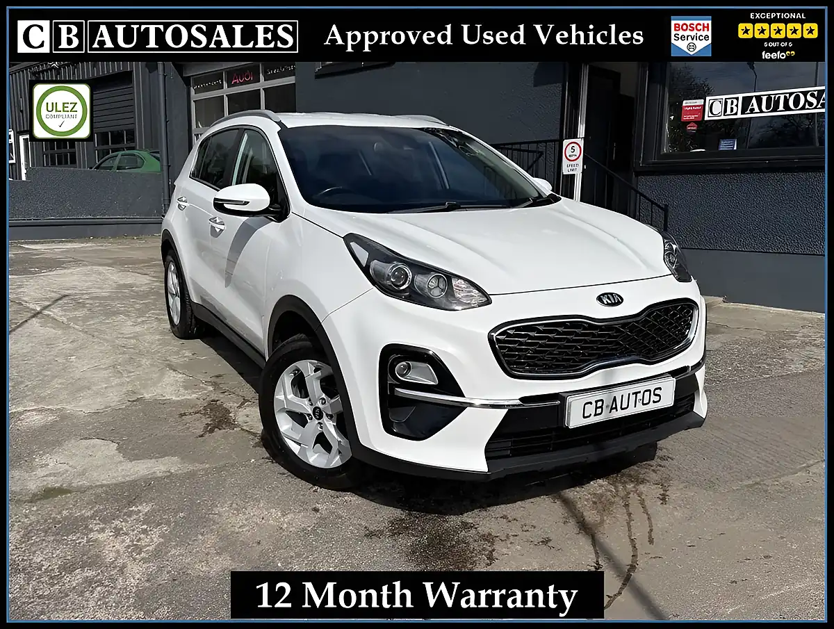 Used 2019 Kia Sportage 2 White - Front View