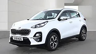 Used 2019 Kia Sportage 2 White - Interior and Exterior details 2