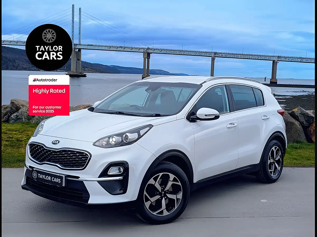 Used 2019 Kia Sportage 2 White - Front View