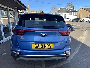 Used 2019 Kia Sportage 4 Blue - Interior and Exterior details 6
