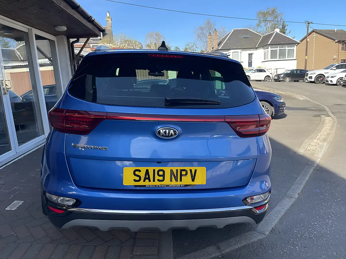 Used 2019 Kia Sportage 4 Blue - Interior and Exterior details 6