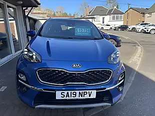 Used 2019 Kia Sportage 4 Blue - Interior and Exterior details 7