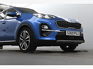 Used 2019 Kia Sportage 4 Blue - Interior and Exterior details 13