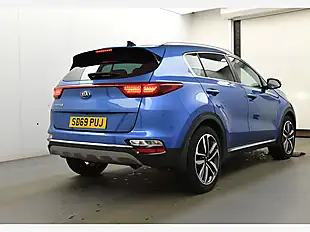 Used 2019 Kia Sportage 4 Blue - Interior and Exterior details 14