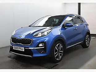 Used 2019 Kia Sportage 4 Blue - Interior and Exterior details 2