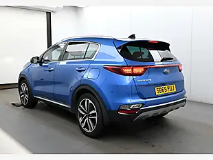 Used 2019 Kia Sportage 4 Blue - Interior and Exterior details 3