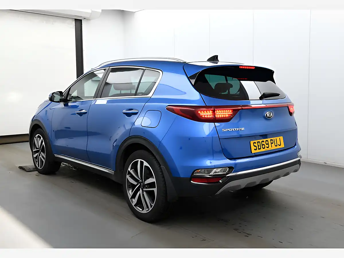 Used 2019 Kia Sportage 4 Blue - Interior and Exterior details 3