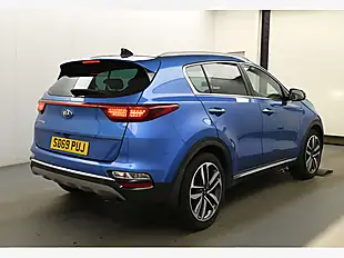 Used 2019 Kia Sportage 4 Blue - Interior and Exterior details 4