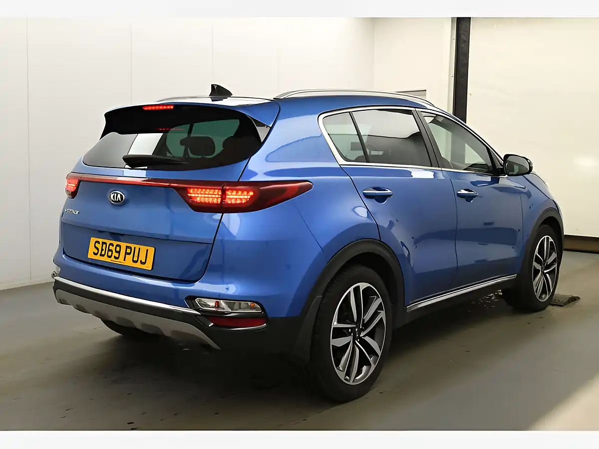 Used 2019 Kia Sportage 4 Blue - Interior and Exterior details 4