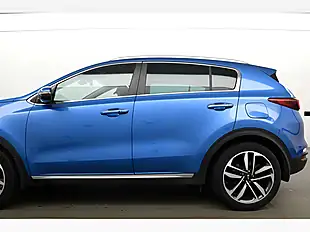Used 2019 Kia Sportage 4 Blue - Interior and Exterior details 5