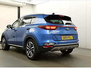 Used 2019 Kia Sportage 4 Blue - Interior and Exterior details 7