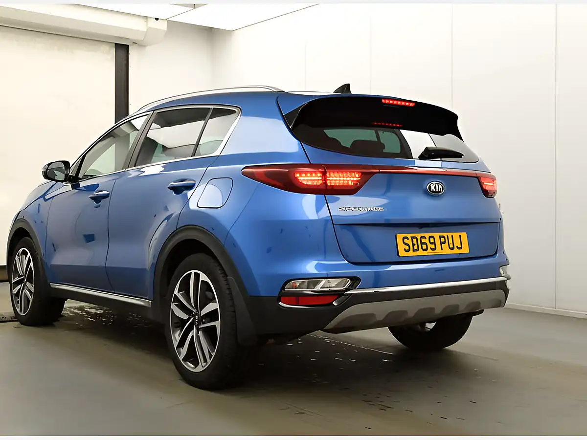 Used 2019 Kia Sportage 4 Blue - Interior and Exterior details 7
