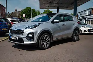 Used 2019 Kia Sportage 4 Isg 5DR Silver Frost - Interior and Exterior details 4