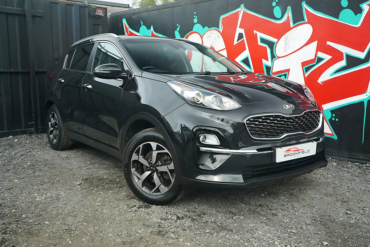 Used 2019 Kia Sportage Ecodynamics+ 2 Black - Front View