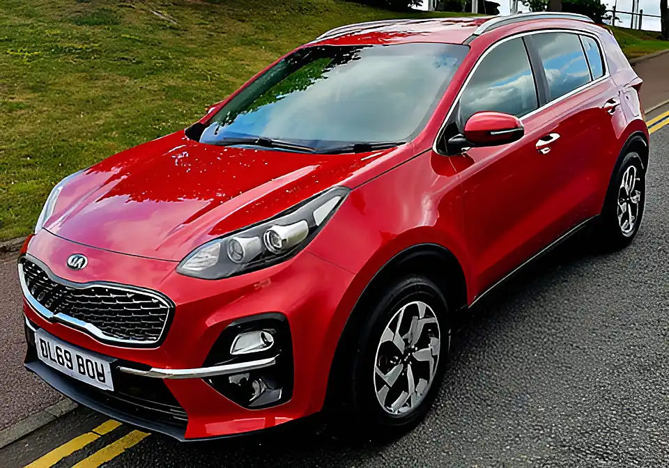 Used 2019 Kia Sportage Ecodynamics+ 2 Red - Interior and Exterior details 10