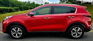 Used 2019 Kia Sportage Ecodynamics+ 2 Red - Interior and Exterior details 5