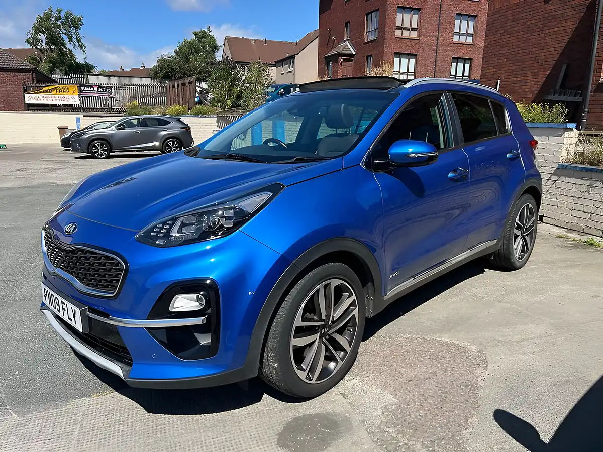 Used 2019 Kia Sportage Ecodynamics+ Blue - Interior and Exterior details 3