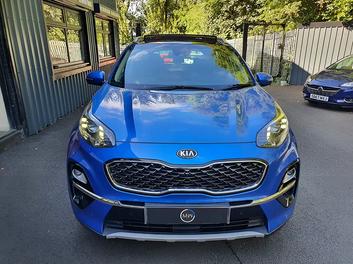 Used 2019 Kia Sportage Ecodynamics+ Blue - Interior and Exterior details 8