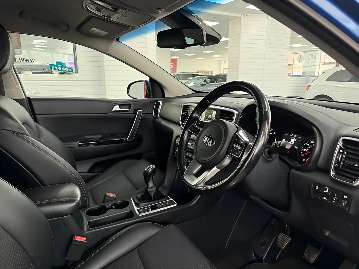 Used 2019 Kia Sportage Edition 25 Blue - Interior and Exterior details 14