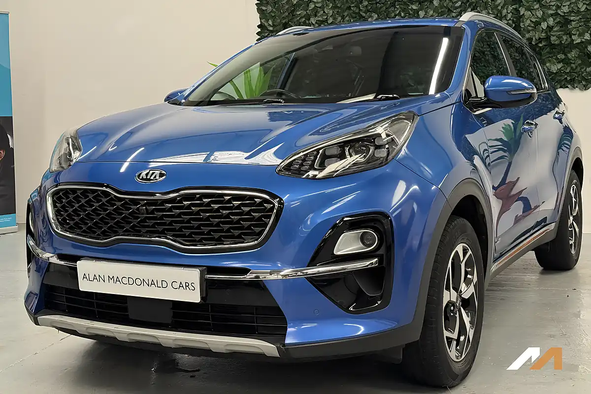 Used 2019 Kia Sportage Edition 25 Blue - Interior and Exterior details 18