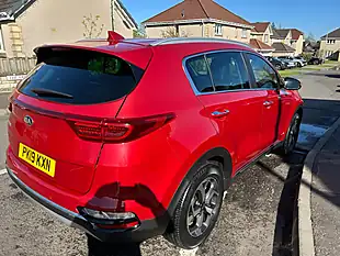Used 2019 Kia Sportage Edition 25 Red - Interior and Exterior details 5