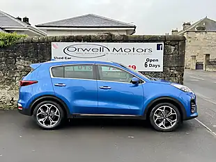 Used 2019 Kia Sportage GT-Line Blue Flame Metallic - Interior and Exterior details 3
