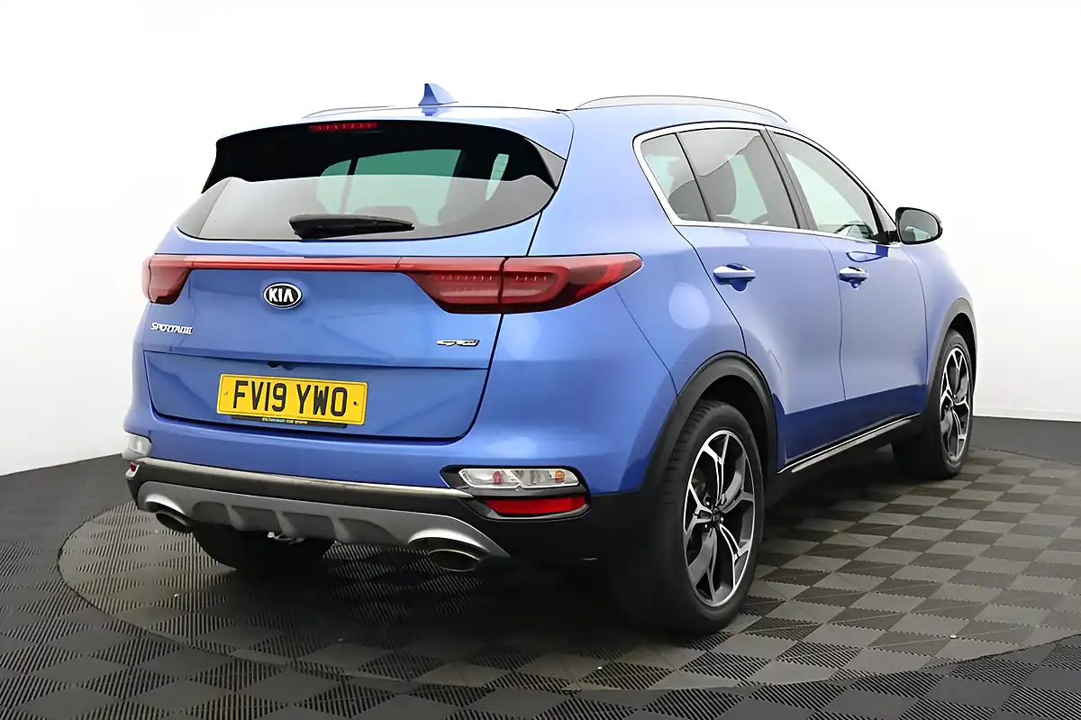 Used 2019 Kia Sportage GT-Line Blue - Interior and Exterior details 4