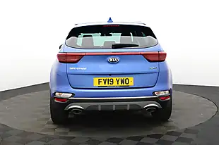 Used 2019 Kia Sportage GT-Line Blue - Interior and Exterior details 5