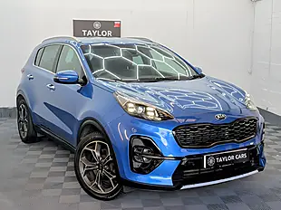 Used 2019 Kia Sportage GT-Line Blue - Interior and Exterior details 3