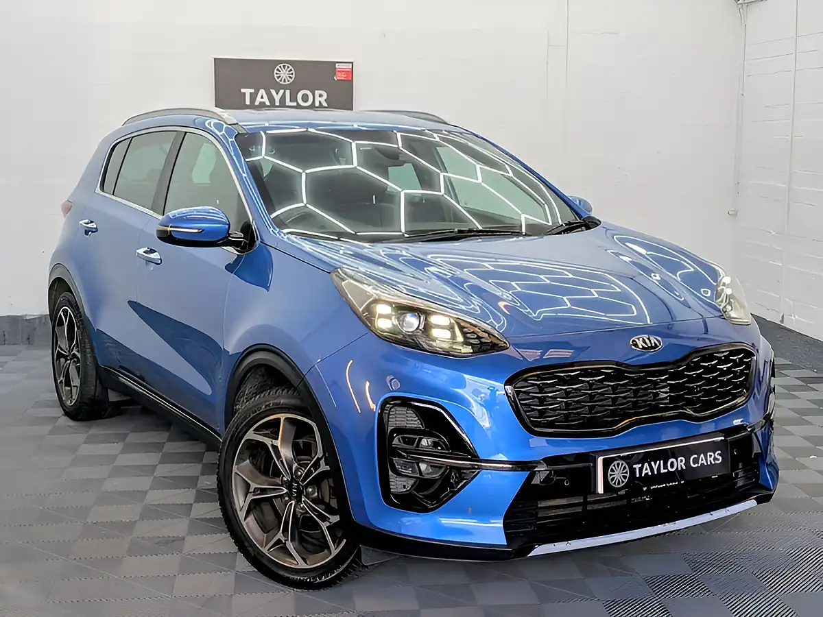 Used 2019 Kia Sportage GT-Line Blue - Interior and Exterior details 3