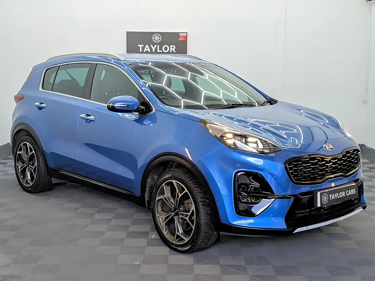 Used 2019 Kia Sportage GT-Line Blue - Interior and Exterior details 4