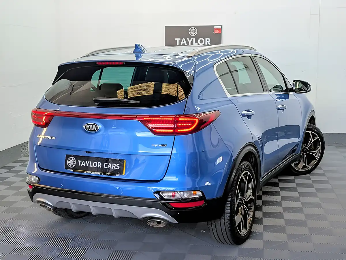 Used 2019 Kia Sportage GT-Line Blue - Interior and Exterior details 5