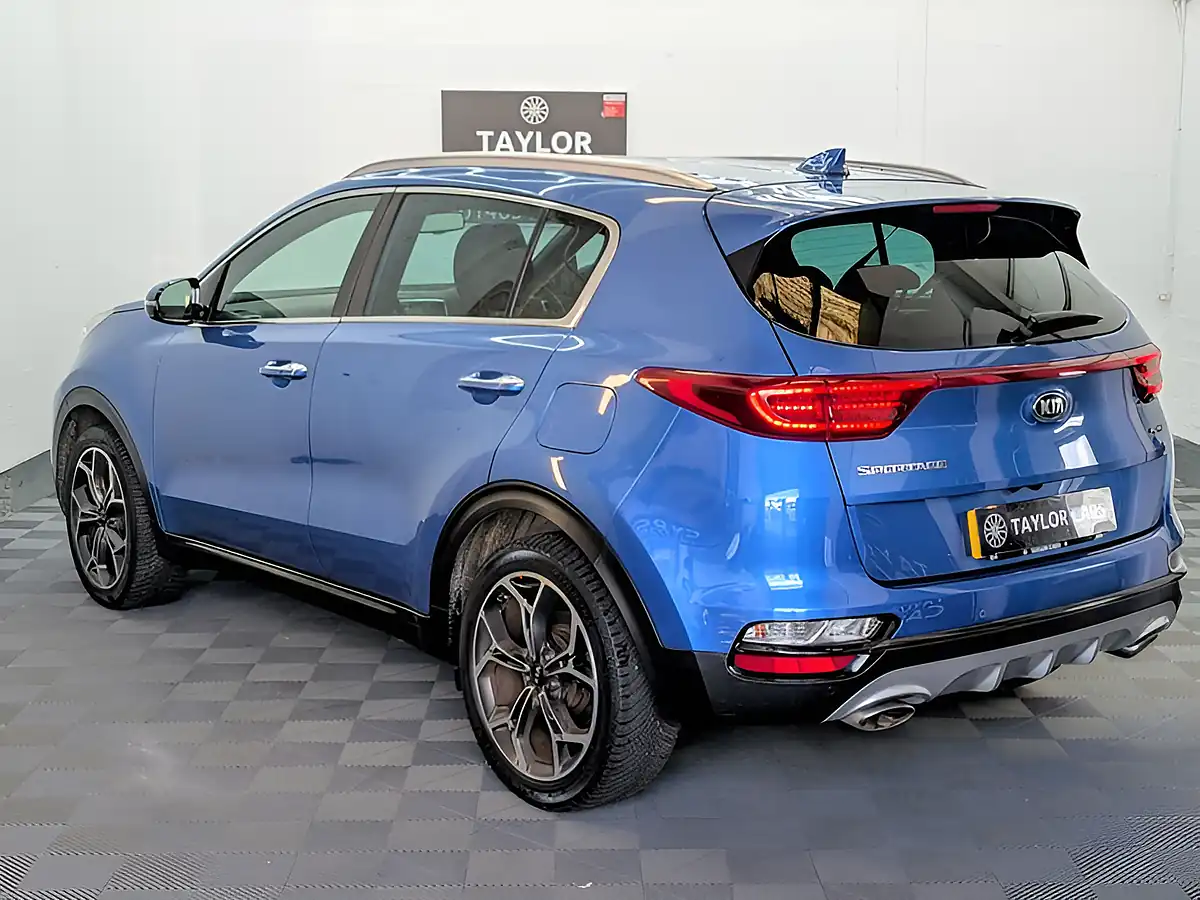 Used 2019 Kia Sportage GT-Line Blue - Interior and Exterior details 9
