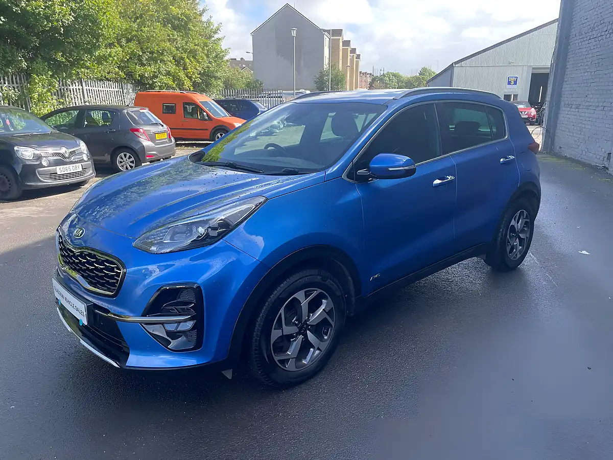Used 2019 Kia Sportage GT-Line Blue - Interior and Exterior details 9