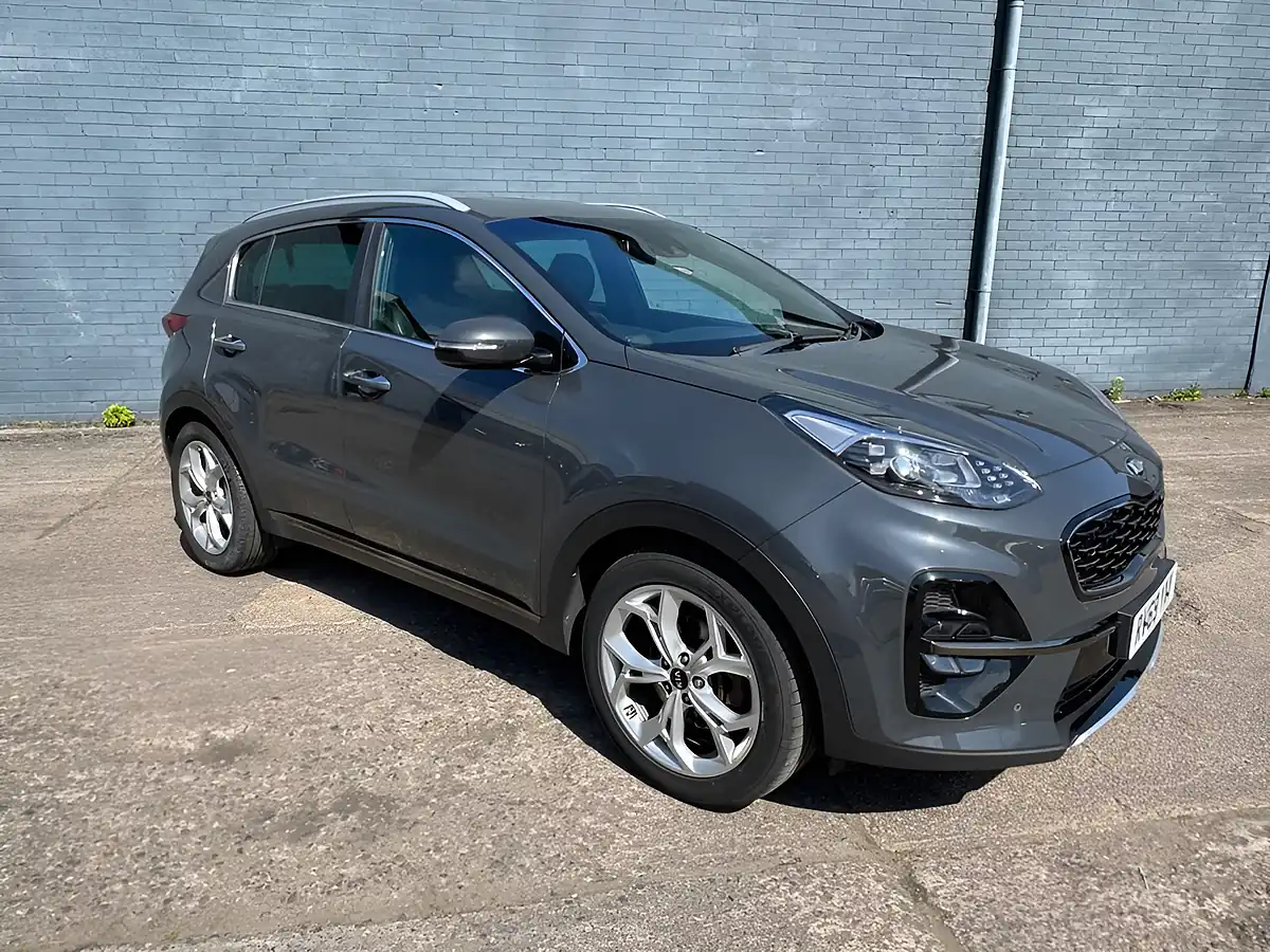 Used 2019 Kia Sportage GT-Line Grey - Front View