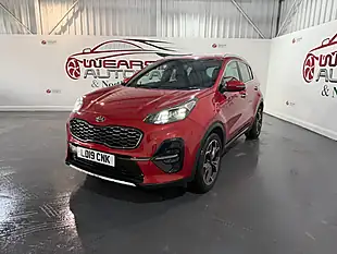 Used 2019 Kia Sportage GT-Line Red - Interior and Exterior details 3